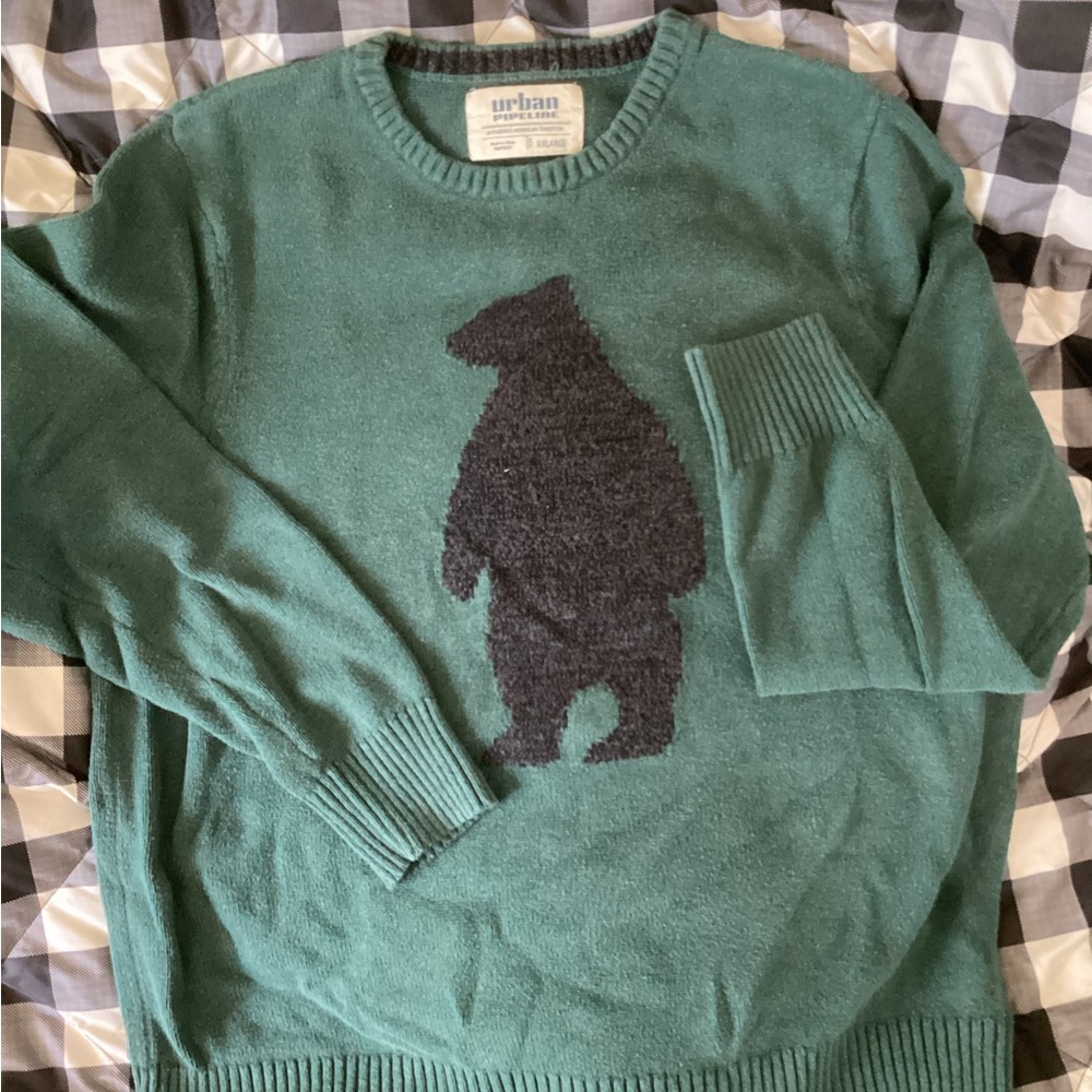 Bear sweater!